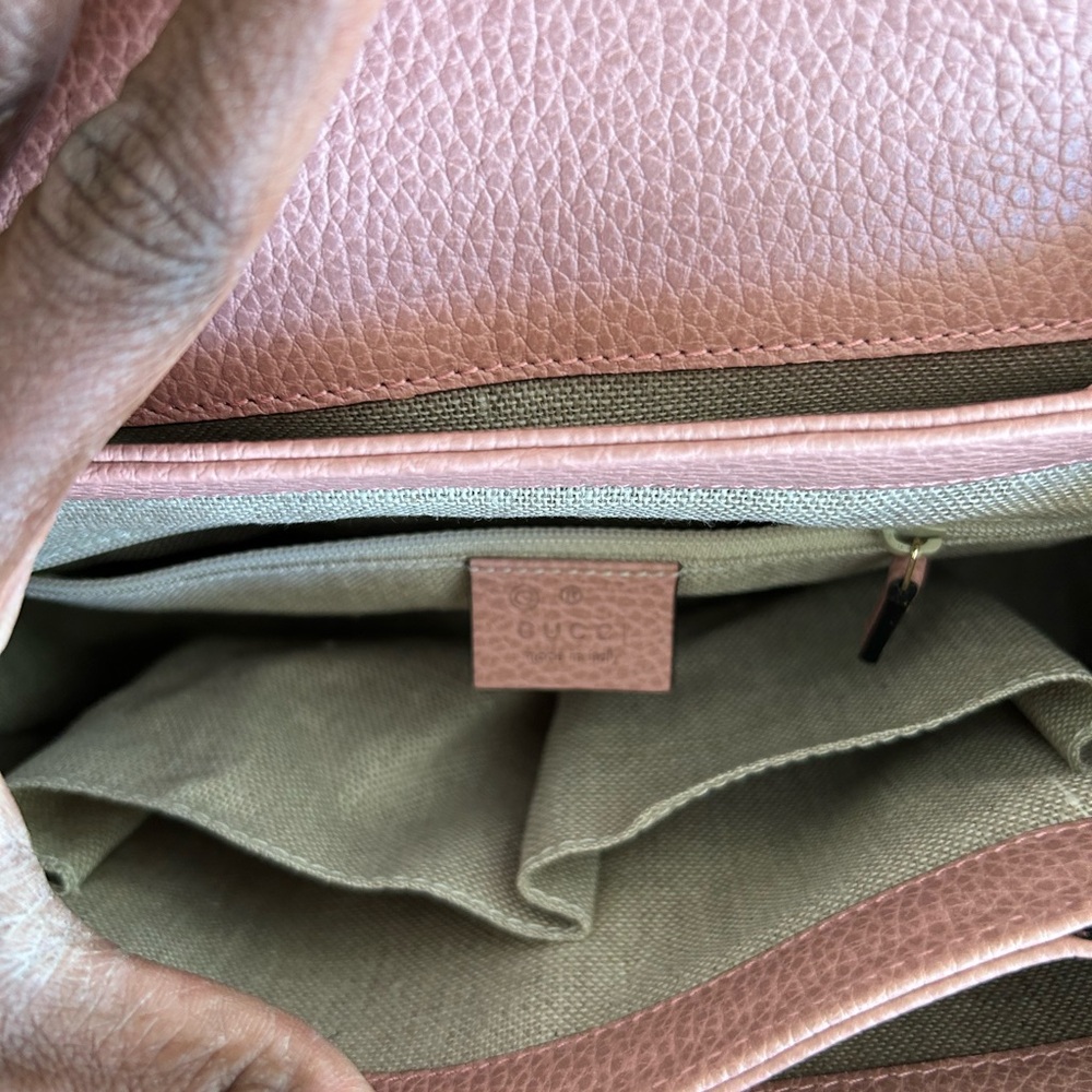 Gucci Pebbled Leather Bag - Picture 8 of 11